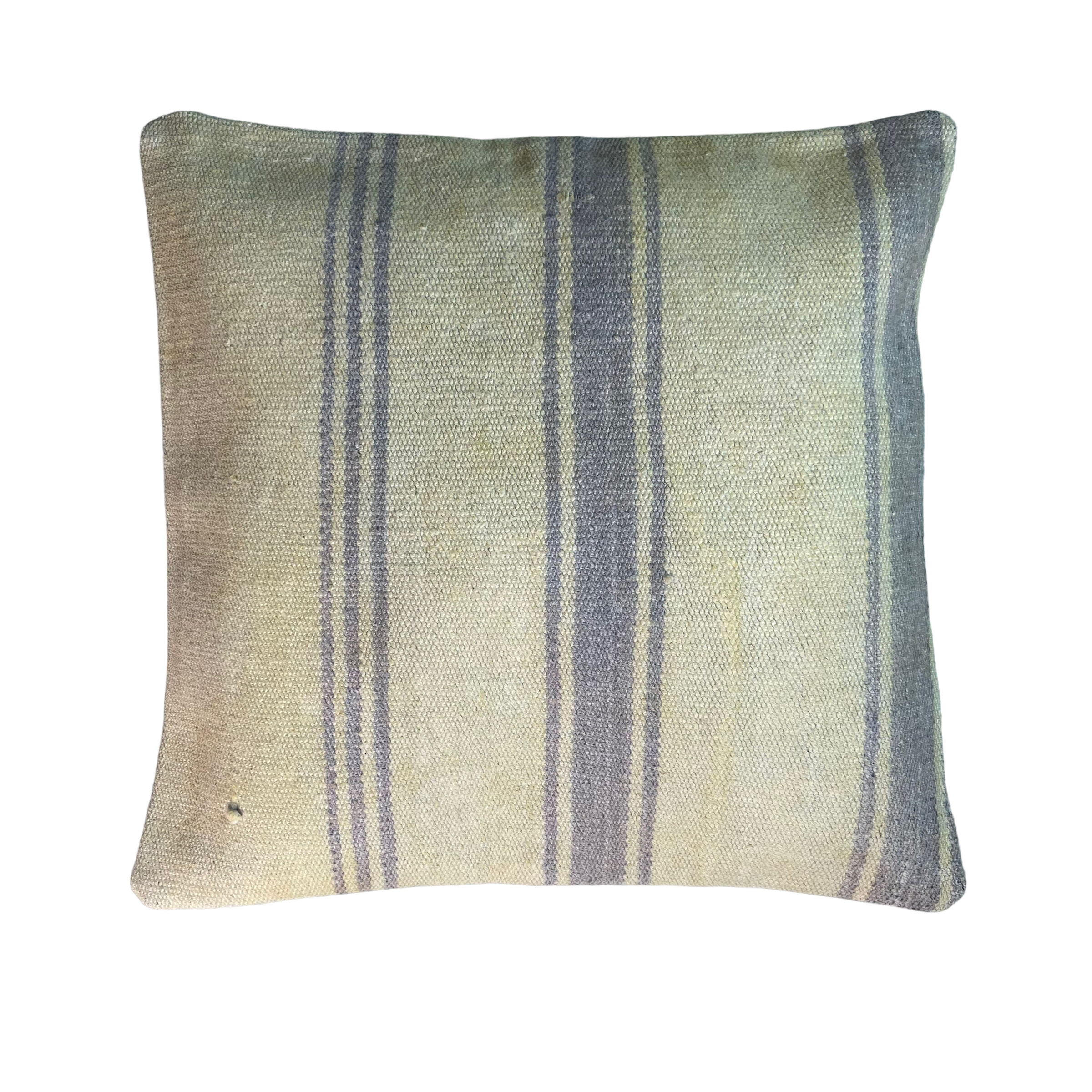 Vintage turkish kilim cushion cover , 40 x 40 cm
