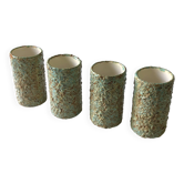 Vintage mug glacier blue texture