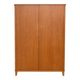 Vintage wardrobe with shelves from the 1960s.