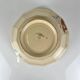 Sarreguemines salad bowl with flower pattern, first half of the 20th century.