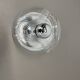 22cm "Wave" Wall Ceiling Light by Koch and Lowy, Peill & Putzler, Germany