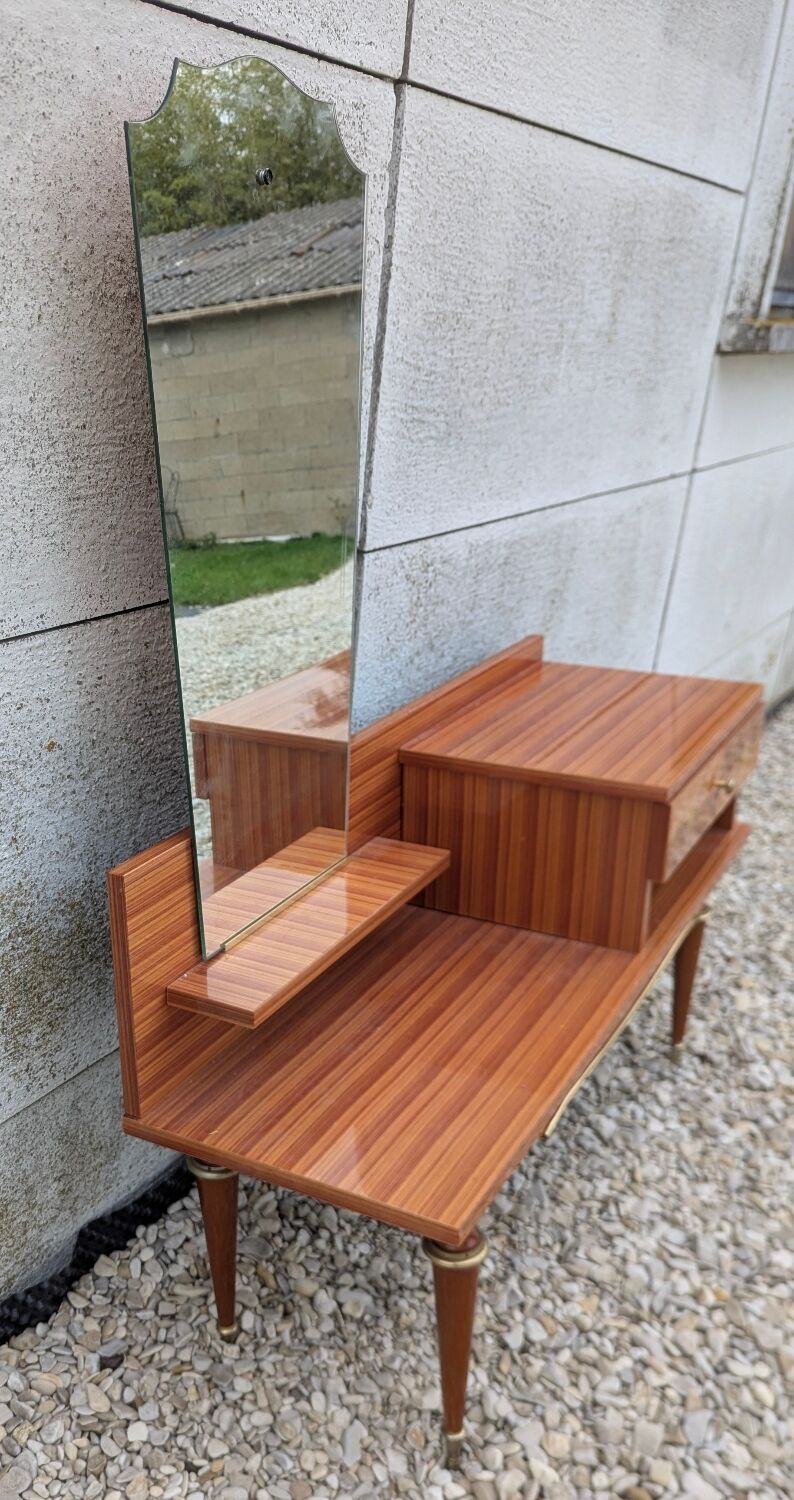 Vintage 50s 60s dressing table mirror