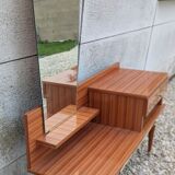 Vintage 50s 60s dressing table mirror