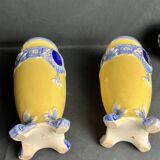 Art Nouveau 3-piece Fives Lille set by Bryun circa 1900