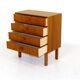 Commode scandinave en teck Suède 1960