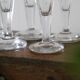 Lot de 5 flutes à champagne de bistrot, vintage