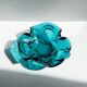 Mid Century Murano Ash Tray in Teal