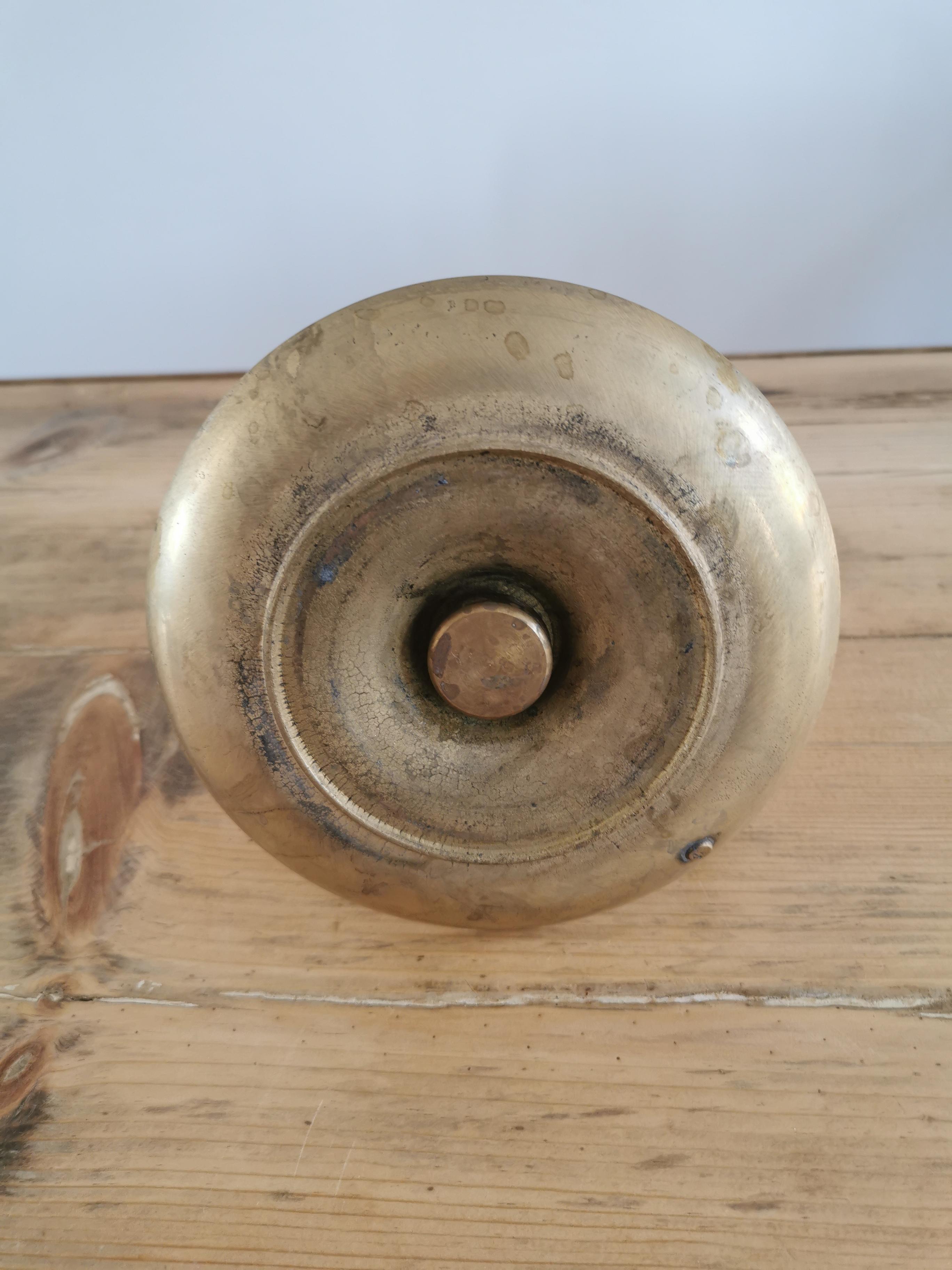 Brass candle holder