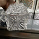 Vintage crystal carafe
