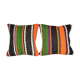 Kilim cushion covers with Turkish stripes, set of 2