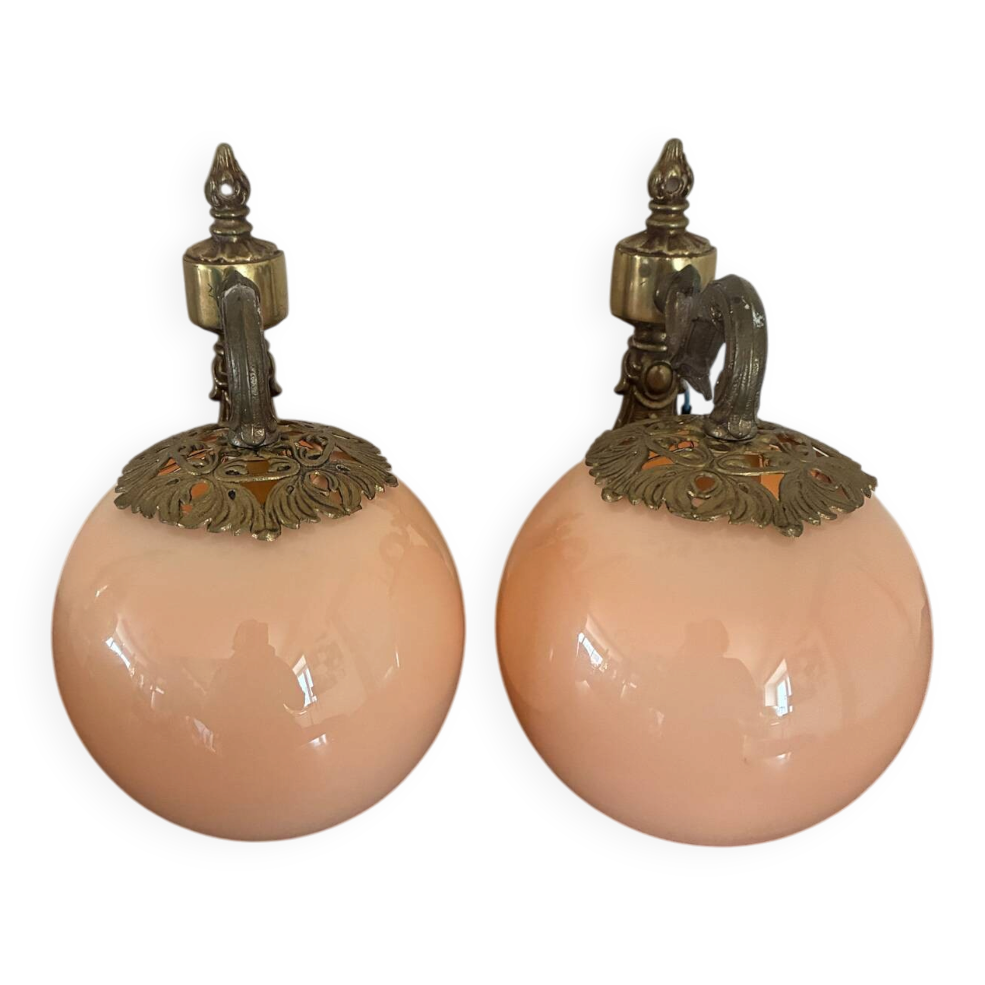 Pair of antique wall sconces