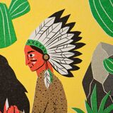 Indian printed in risography