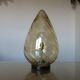 Murano glass "egg" lamp amber golden 60 70 years
