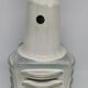 Vintage vase in sandstone , white and blue enamel by Einar Johansen Soholm 1960 Denmark