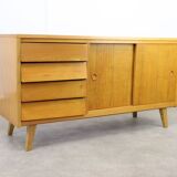 Mid-Century Italian Wooden Sideboard, 1950s