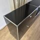 USM Haller chest of drawers in Graphite Black