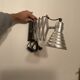 Industrial accordion wall light