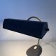 Lampe vintage 1960 de banquier Aluminor noire dorée bureau - 45cm