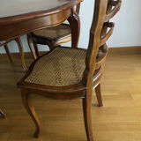 Solid cherry table and chairs