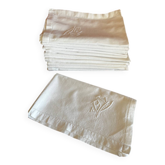 Embroidered towels