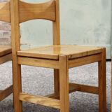 Hongisto pine dining table & chairs by Ilmari Tapiovaara for Laukaan Puu