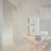 Carlo GUARIENTI : Scène d'intérieur, Héliogravure signée