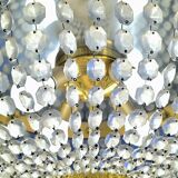 Pair of large 55cm tassel ceiling lights
