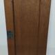 Pair of antique carved oak wood door panels