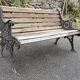 Banc de jardin en fonte