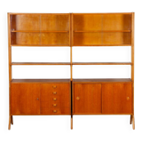 Vintage wall unit by Frantisek Jirak for Tatra Nabytok, 1960s