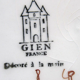 Assiette modèle gibier signée gien, les oiseaux de chasse, les bécasses