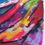 Pierre Lacroux (1909-1993) Gouache on paper 24 x 32 cm dated 1989 -(285)