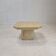 Table d’appoint en travertin, années 1980