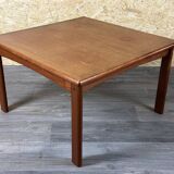 1960s/70s teak coffee table and side table by Glostrup Møbelfabrik Denmark