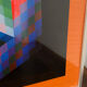 Impression optique en couleur d'après Vasarely, 1970