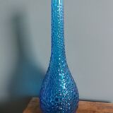 Empoli carafe in turquoise blue glass
