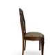 Ensemble de 6 chaises de salle à manger en noyer sculpté Art Déco, années 1920/1930