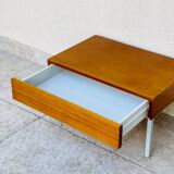 Vintage teak bedside table 1960