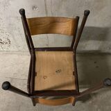 Pair of Mullca school chairs
