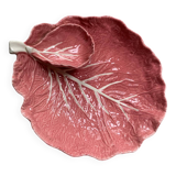 Cabbage leaf barbotine dish