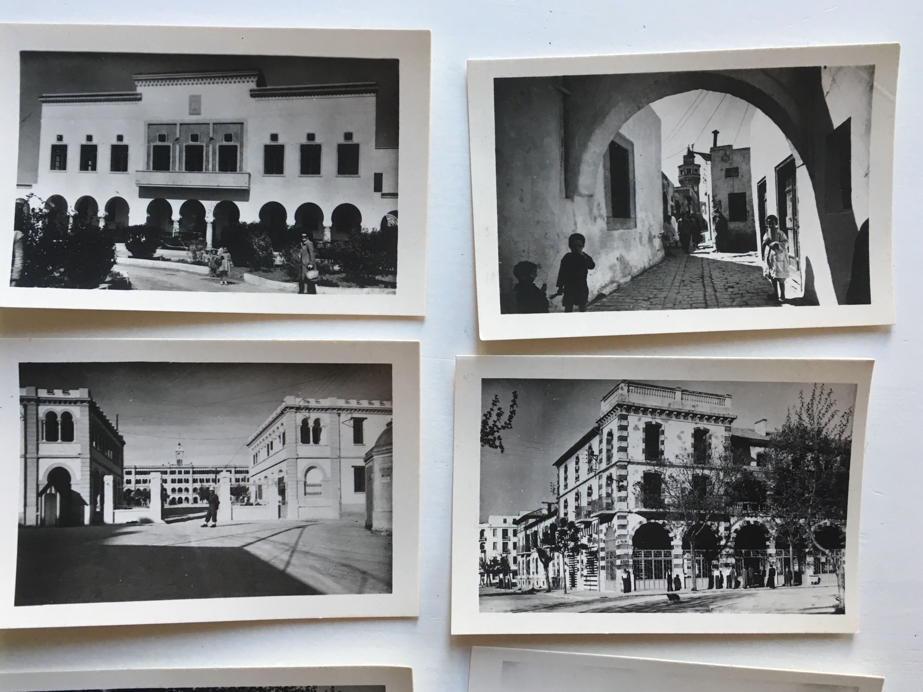 Set of 12 film photos of Casablanca 30s