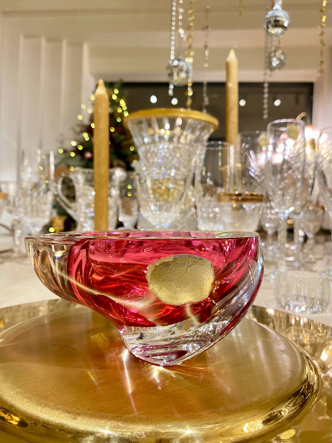 Cendrier Val Saint Lambert 1960