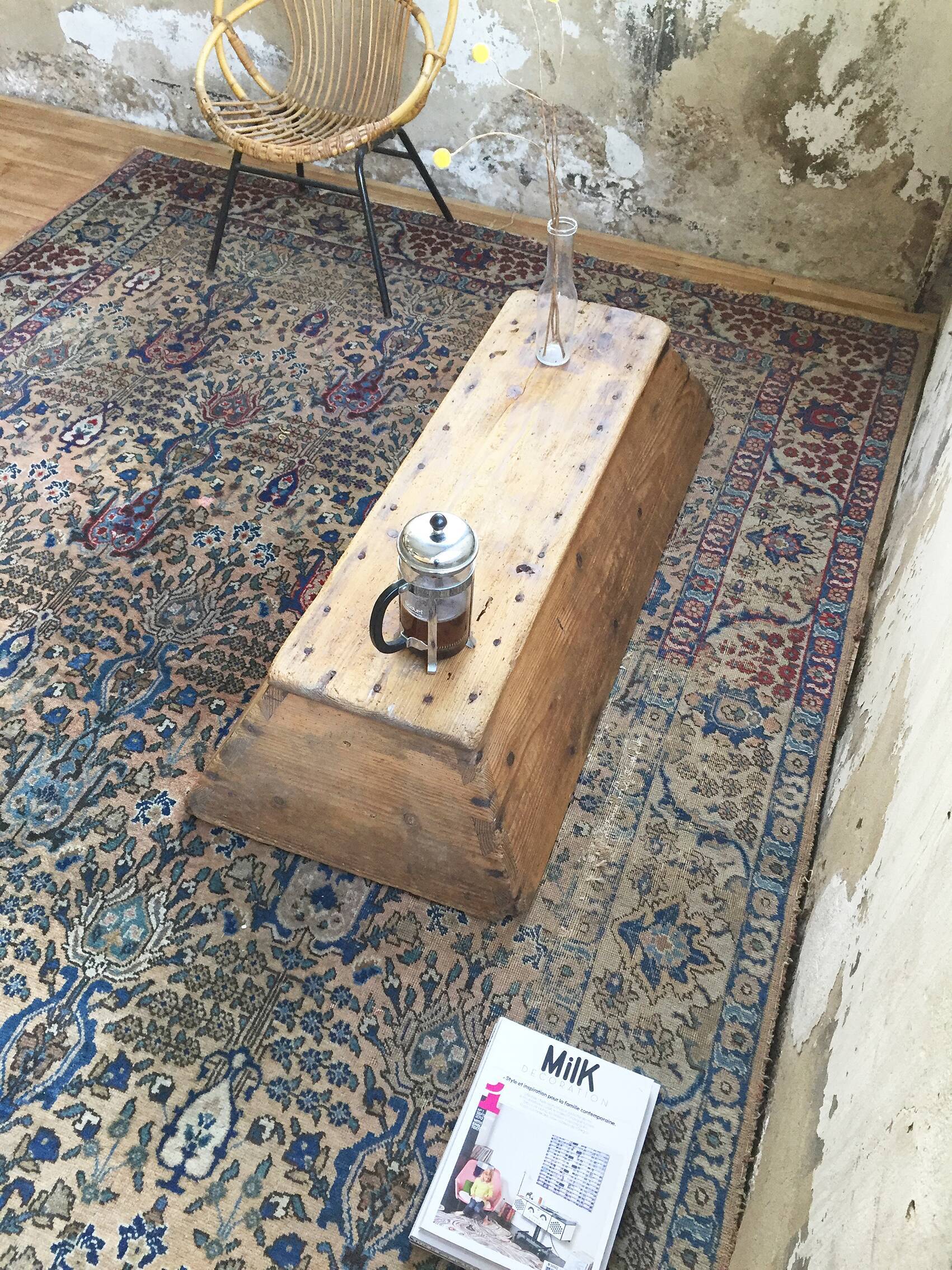 Brutalist coffee table