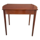 Table basse Mid-Century Modern des années 60 en bois précieux, design vintage.