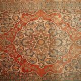 Handmade antique Persian Tabriz rug 128cm x 179cm 1920s - 1B154