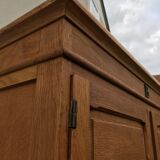 Vintage light oak vessel 1940