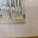 Lithograph G.A Dumarais