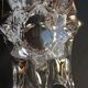 Coupe à fruits cristal avec anses Art Vannes France - vintage