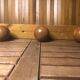 Old Wall Coat Rack x3 Vintage Wood #A416