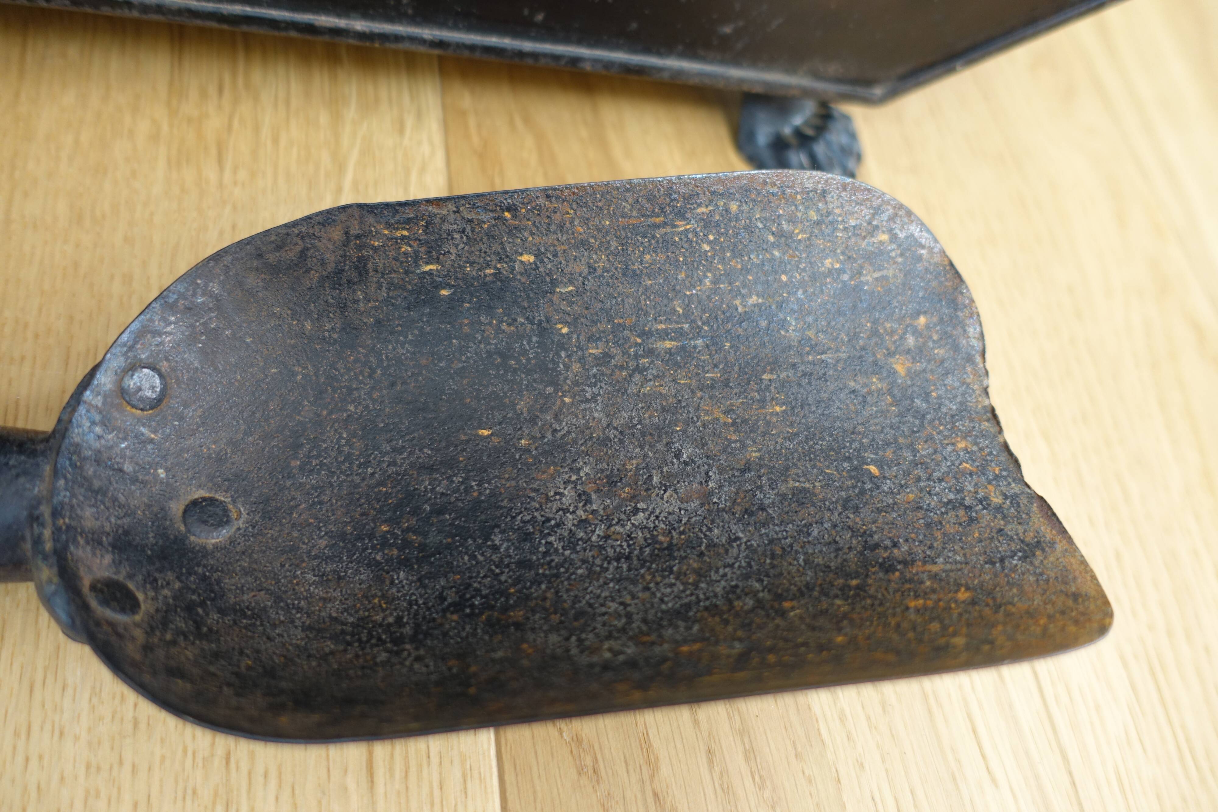 Old Napoleon III coal box